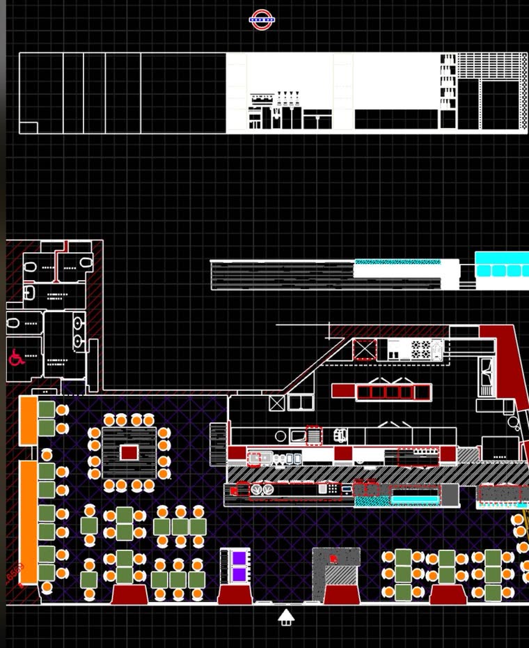 Rendering tridimensionale della distribuzione di una camera d'albergo